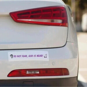 Do Not Fear Inspirational Bumper Stickerz